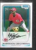 2011 Bowman Chrome Prospects #BCP209 Mariekson Gregorious