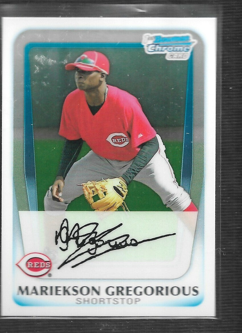 2011 Bowman Chrome Prospects #BCP209 Mariekson Gregorious