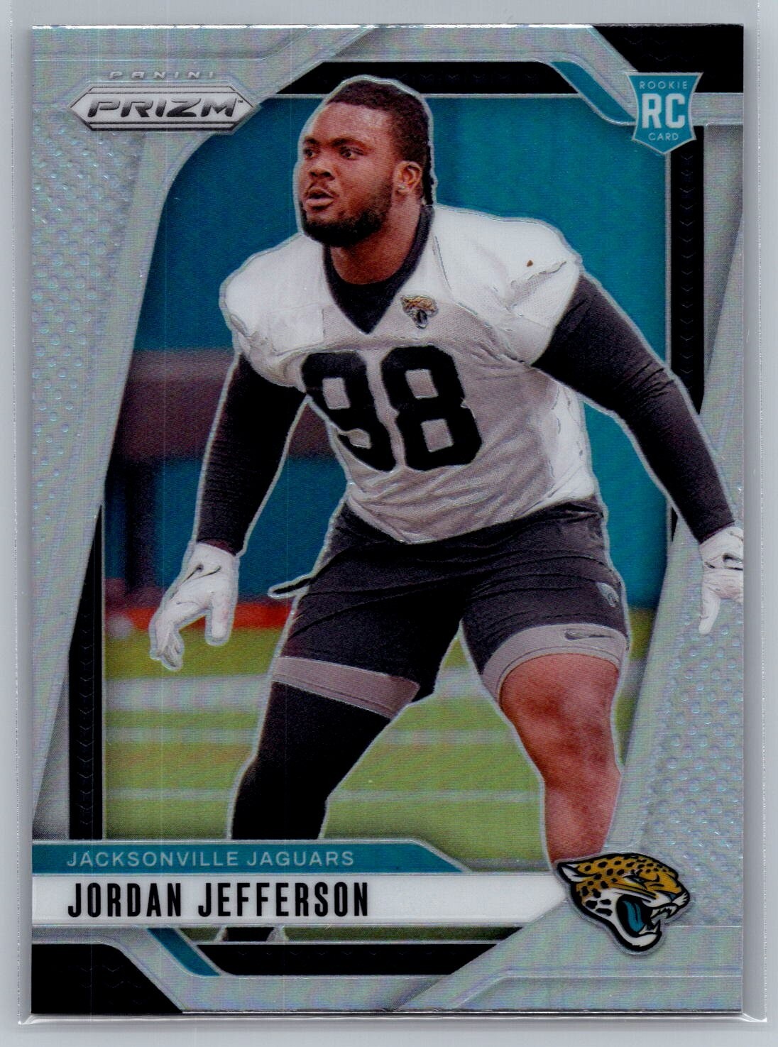 2024 Panini Prizm #358 Jordan Jefferson RC Silver