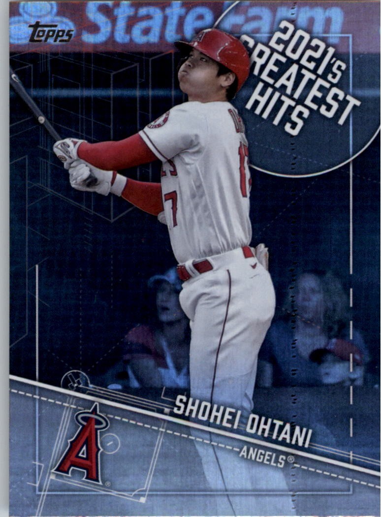 2022 Topps '21 Greatest Hits #21GH9 Shohei Ohtani - NM
