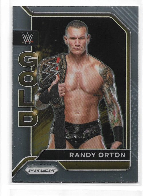 2022 Panini Prizm WWE WWE Gold #1 Randy Orton - NM