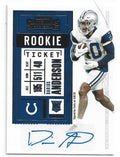 2020 Panini Contenders #297 Darius Anderson RC Auto
