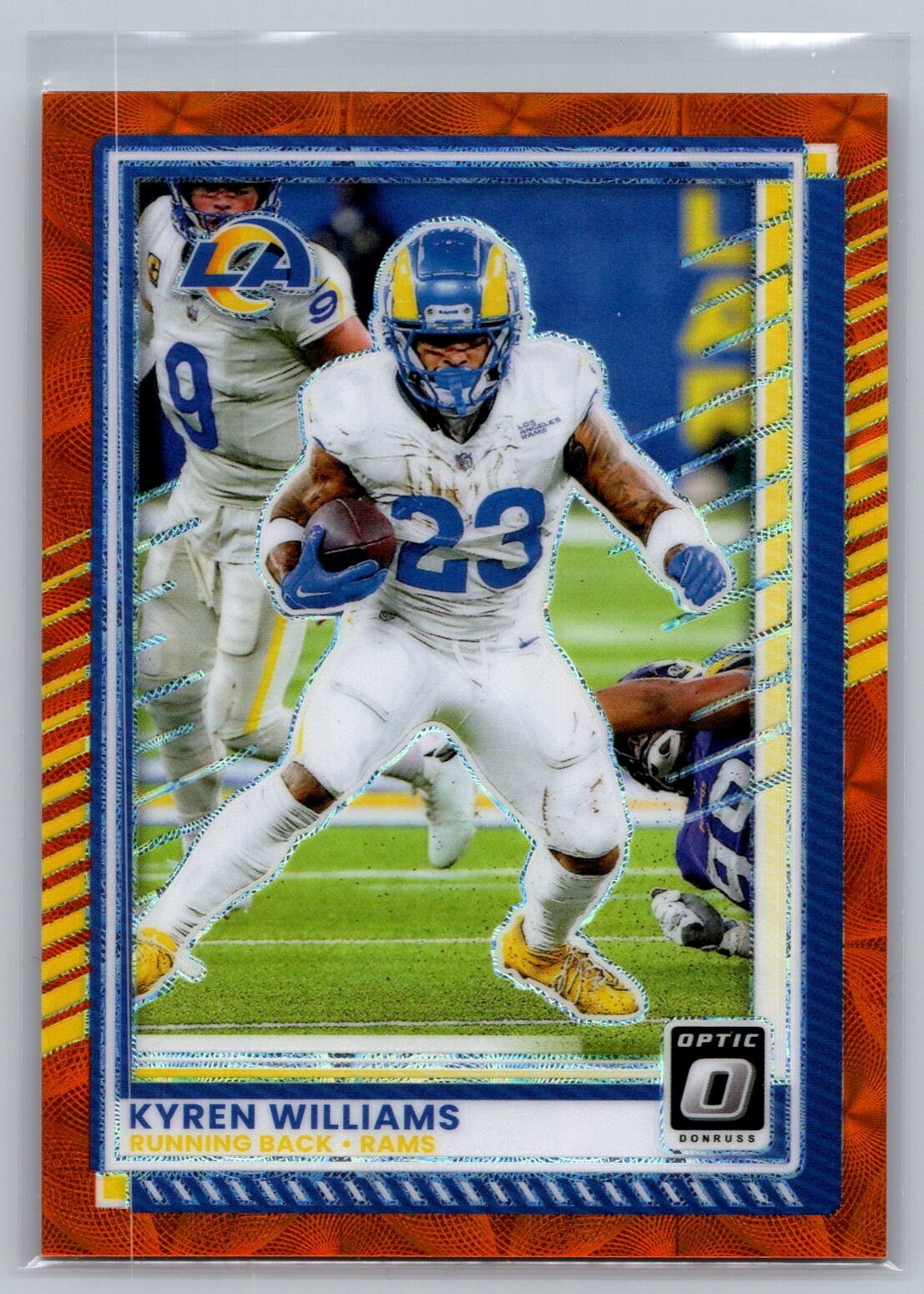 2025 Donruss Optic #105 Kyren Williams Orange Scope 35/79