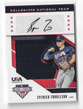 2019 USA Baseball Stars & Stripes Auto Jersey #11 Spencer Torkelson 123/199