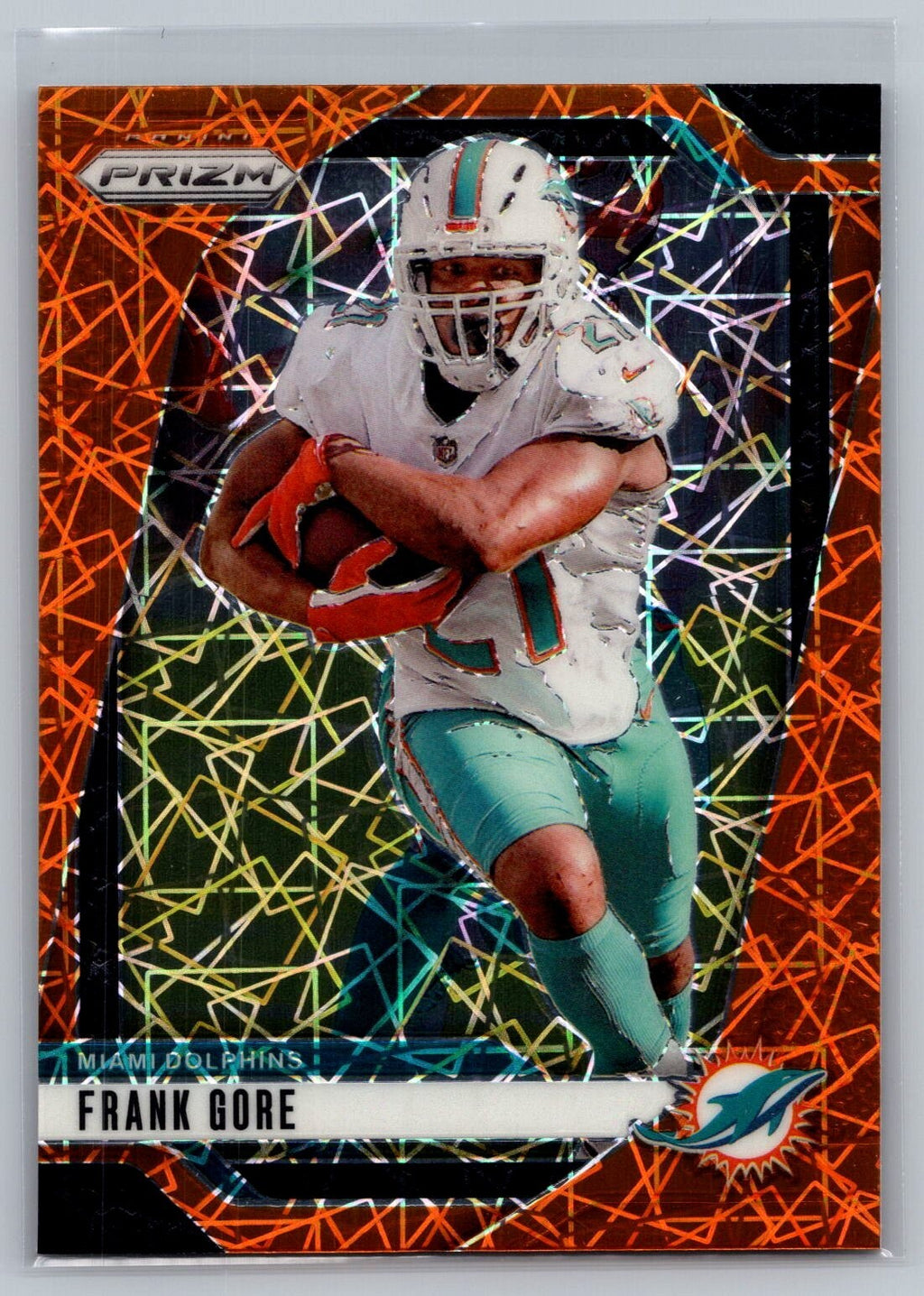 2024 Panini Prizm #184 Frank Gore Lazer