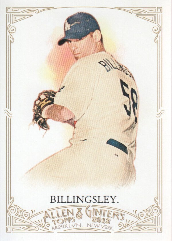 2012 Topps Allen and Ginter #321 Chad Billingsley SP - NM
