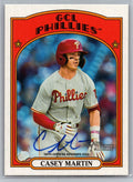 2021 Topps Heritage Minors Real One Autographs #ROACMA Casey Martin