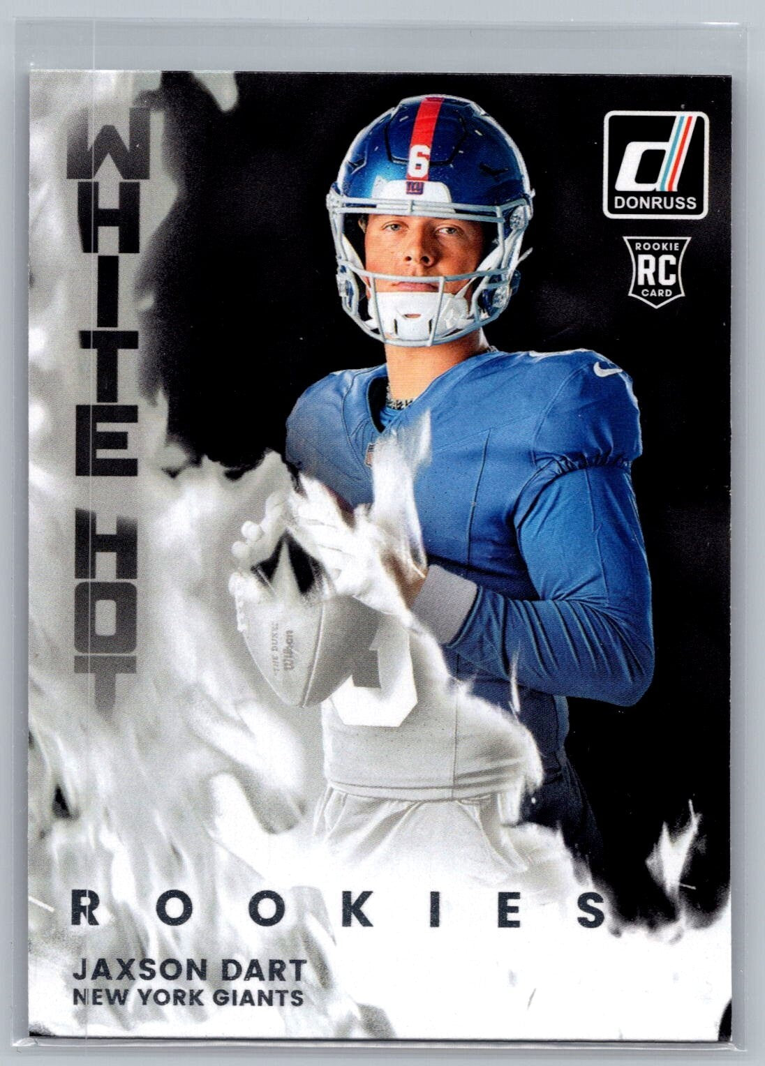 2025 Donruss White Hot Rookies #10 Jaxson Dart - NM