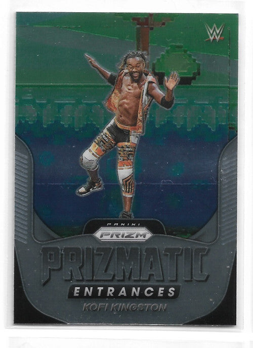 2022 Panini Prizm WWE Prizmatic Entrances #16 Kofi Kingston - NM