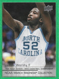 JAMES WORTHY 2014-15 Upper Deck March Madness Collection #WO1 LOS ANGELES LAKERS