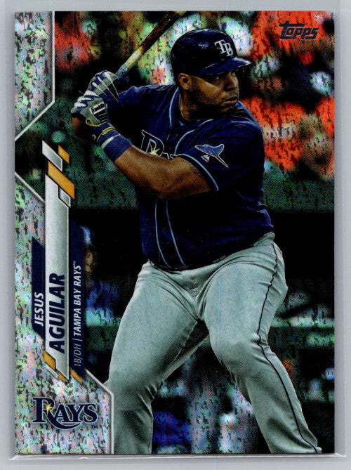 2020 Topps Factory Set Sparkle Foil #98 Jesus Aguilar 126/229 - NM