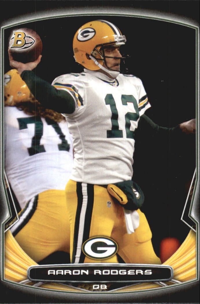 2014 Bowman Black #V11 Aaron Rodgers - NM