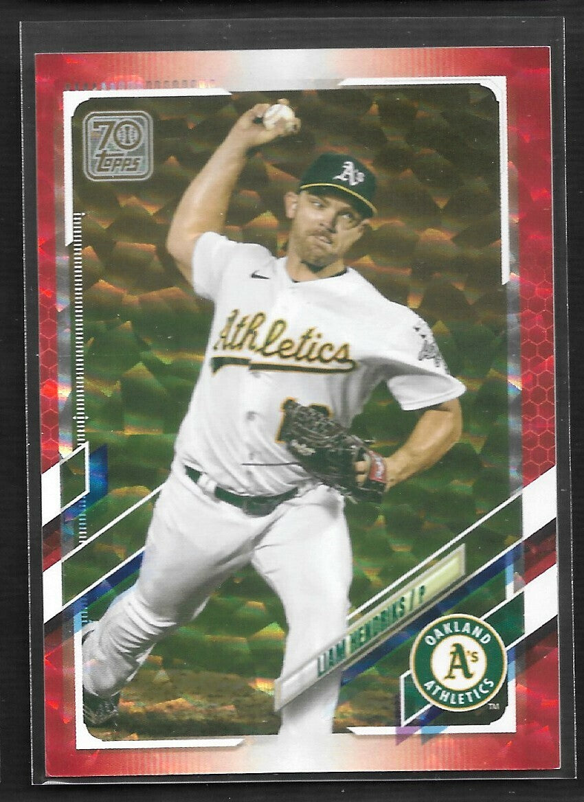 2021 Topps Red Foil #80 Liam Hendriks 19/199