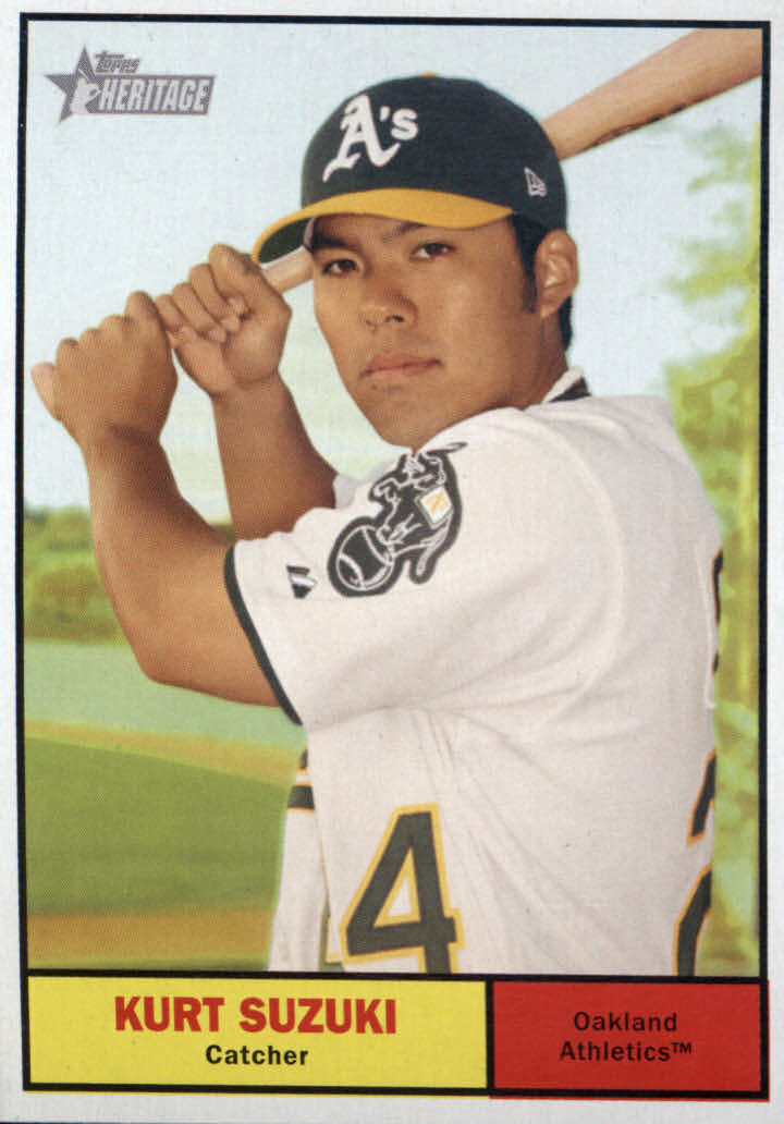 2010 Topps Heritage #438 Kurt Suzuki SP - NM