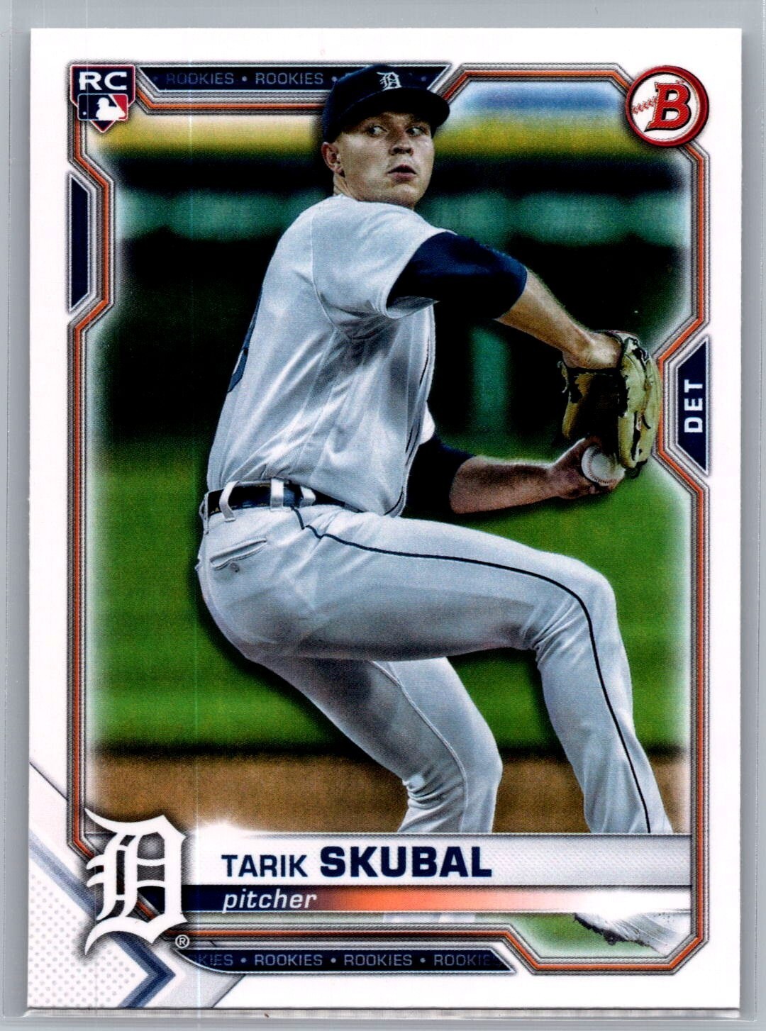 2021 Bowman #11 Tarik Skubal RC