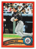 2011 Topps Factory Set Red Border #119 Jason Bay 190/245