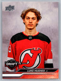 2023-24 Upper Deck #750 Luke Hughes 1R - NM