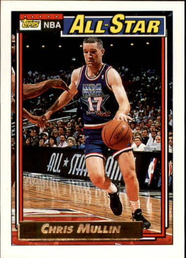 1992-93 Topps Gold #120 Chris Mullin AS - NM