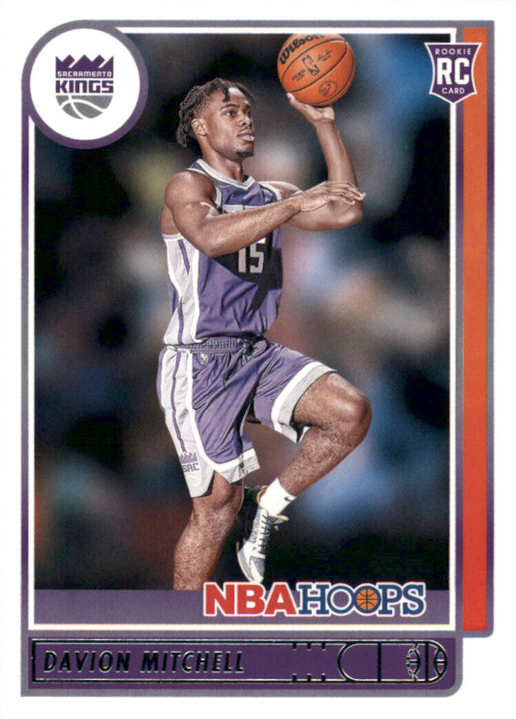 2021-22 Hoops #228 Davion Mitchell RC - NM