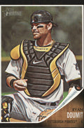 2011 Topps Heritage Black #C97 Ryan Doumit - NM