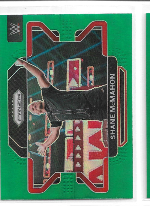 2022 Panini Prizm WWE Prizms Green #52 Shane McMahon - NM