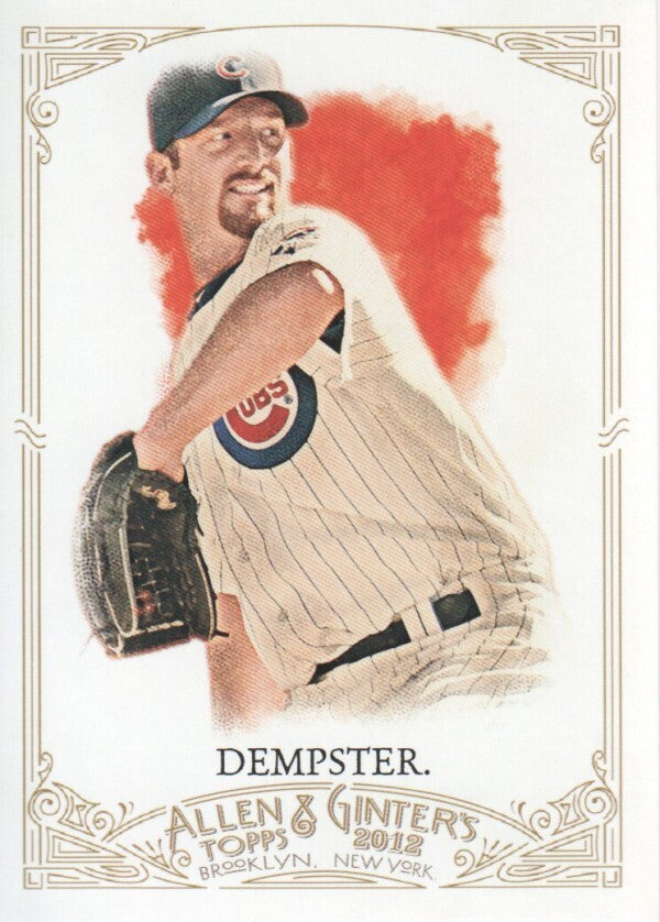 2012 Topps Allen and Ginter #342 Ryan Dempster SP - NM