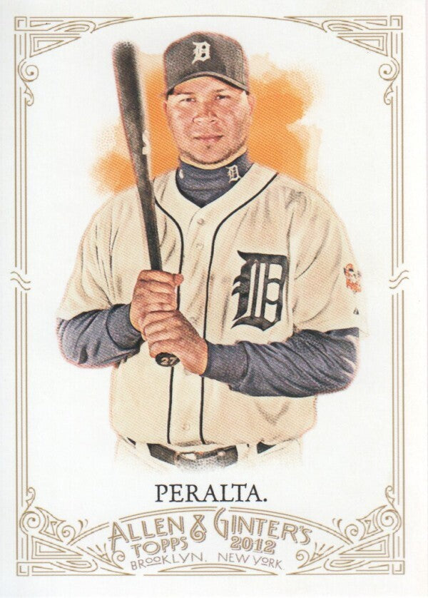 2012 Topps Allen and Ginter #307 Jhonny Peralta SP - NM