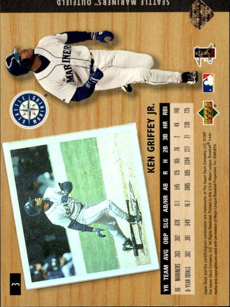 1997 UD3 #3 Ken Griffey Jr. - NM