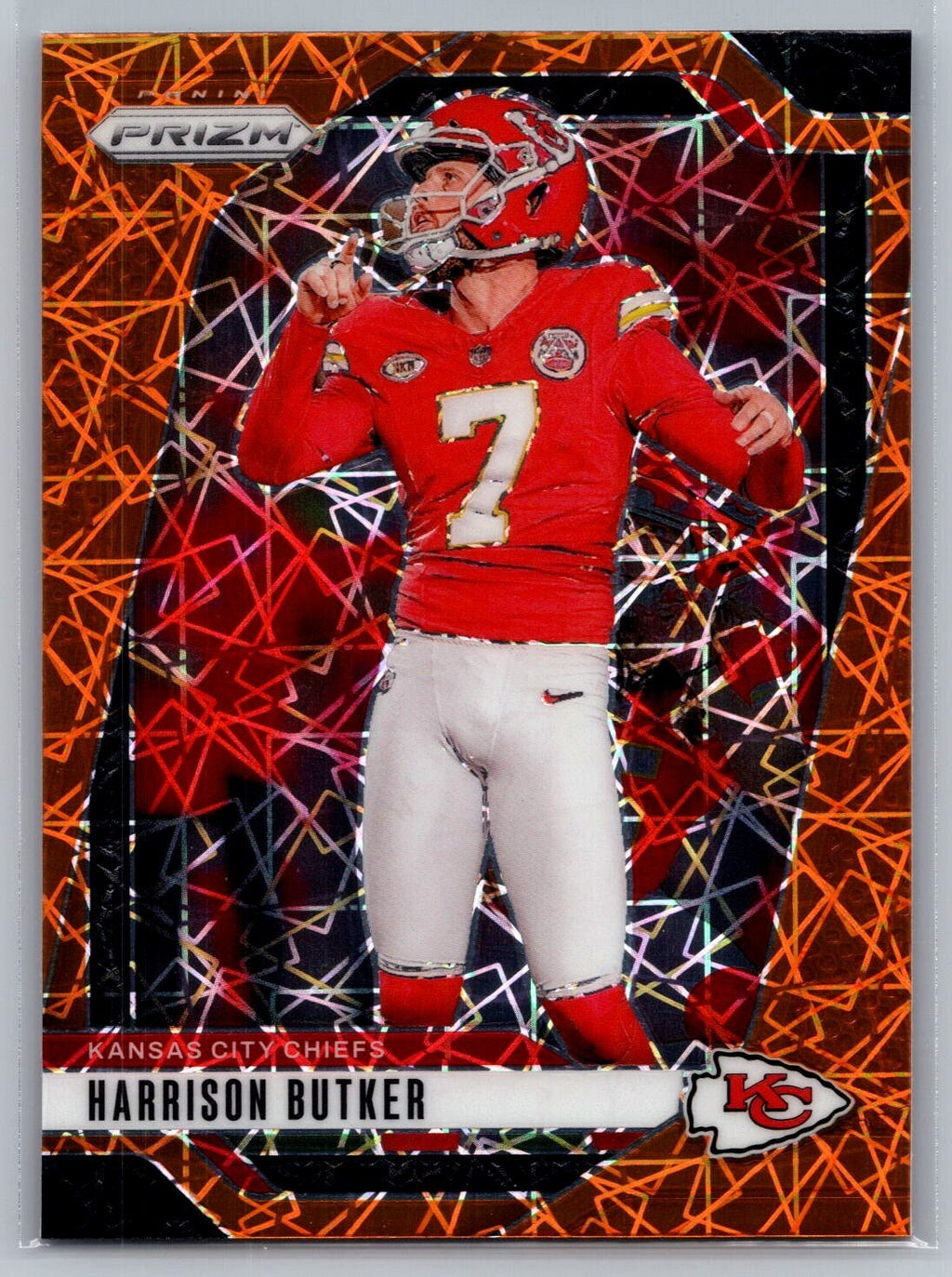 2024 Panini Prizm #144 Harrison Butker Lazer