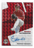 2021 Panini Mosaic Quick Pitch Autographs #25 Spencer Howard Auto - NM
