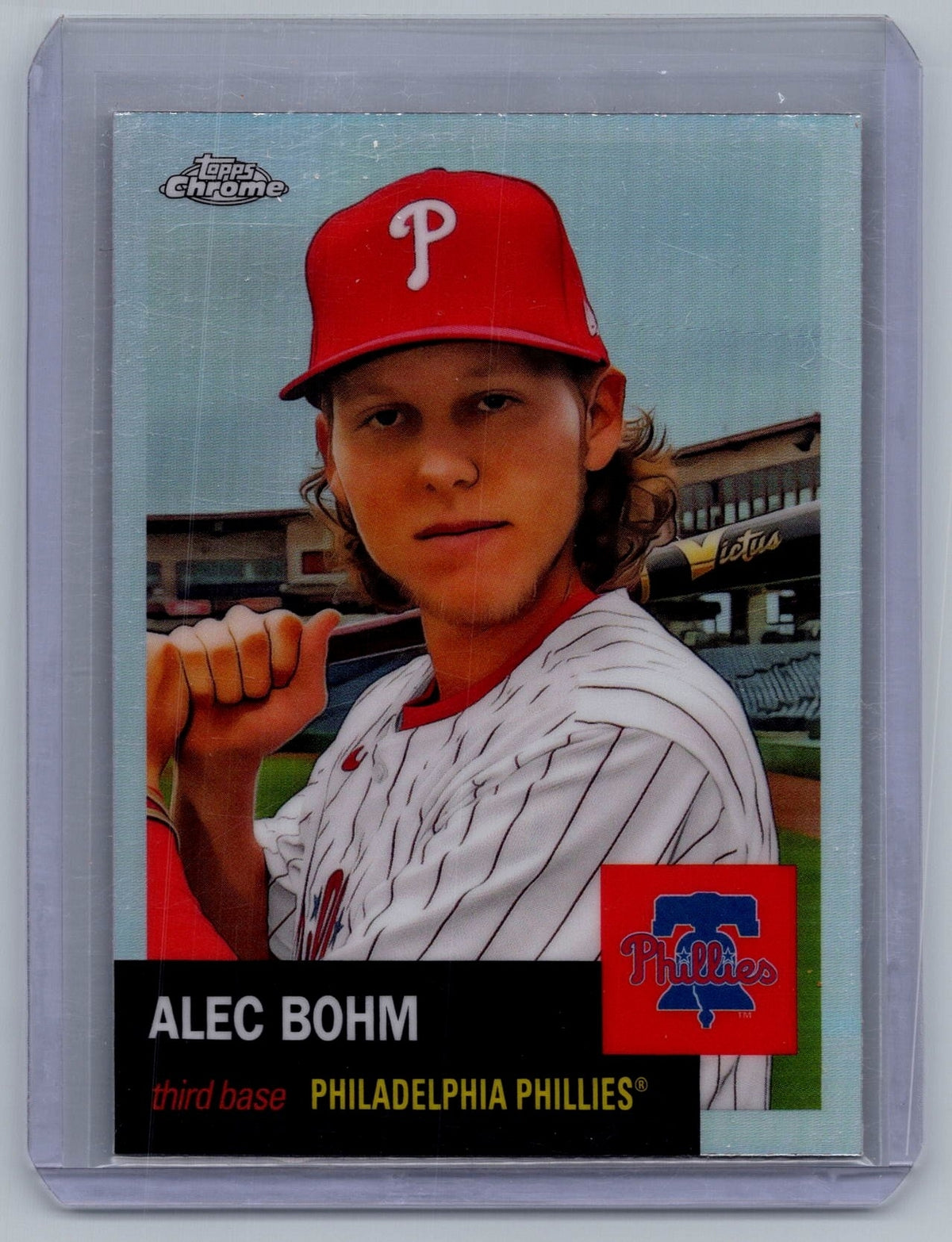 2022 Topps Chrome Platinum Anniversary Refractors #322 Alec Bohm - NM