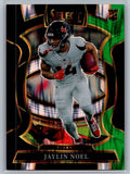 2025 Select Prizm Black and Green Shock #36 Jaylin Noel - NM
