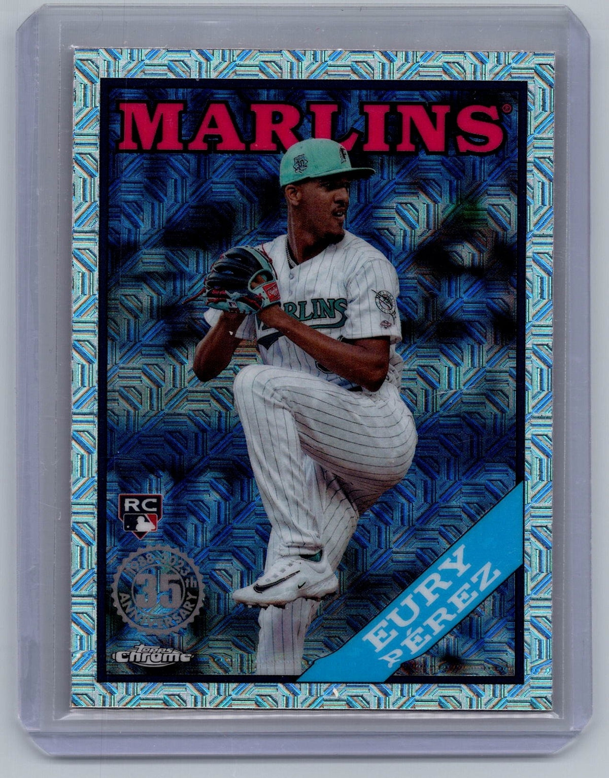2023 Topps Update '88 Topps Silver Pack Chrome #T88CU66 Eury Perez - NM