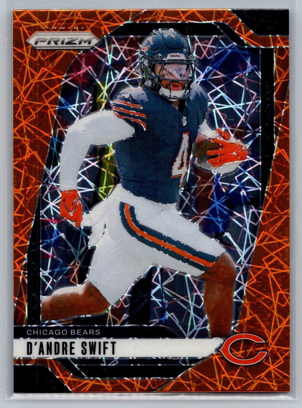 2024 Panini Prizm #47 D'Andre Swift Lazer