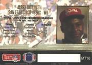 1993 Action Packed Moving Targets #MT10 Jerry Rice - NM