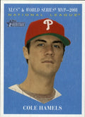 2010 Topps Heritage #480 Cole Hamels SP - NM