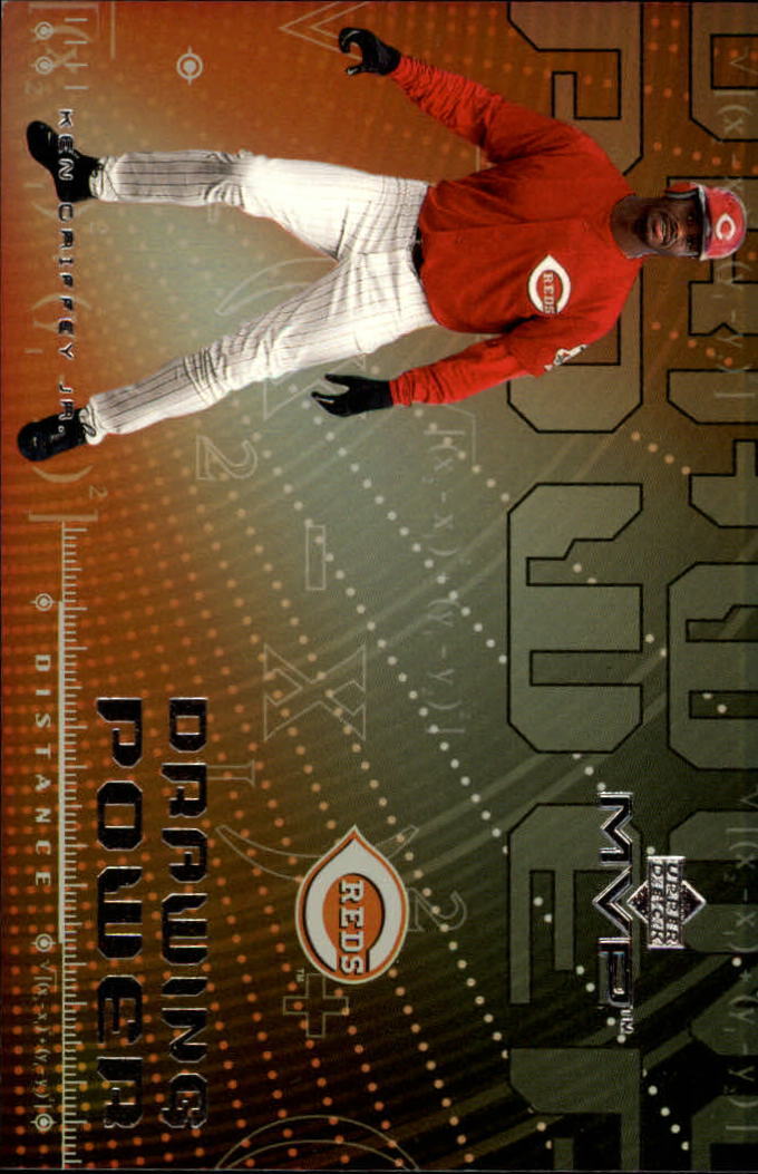2000 Upper Deck MVP Drawing Power #DP2 Ken Griffey Jr. - NM