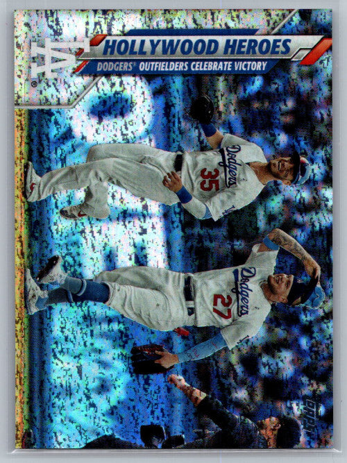 2020 Topps Factory Set Sparkle Foil #298 Cody Bellinger Alex Verdugo 191/229