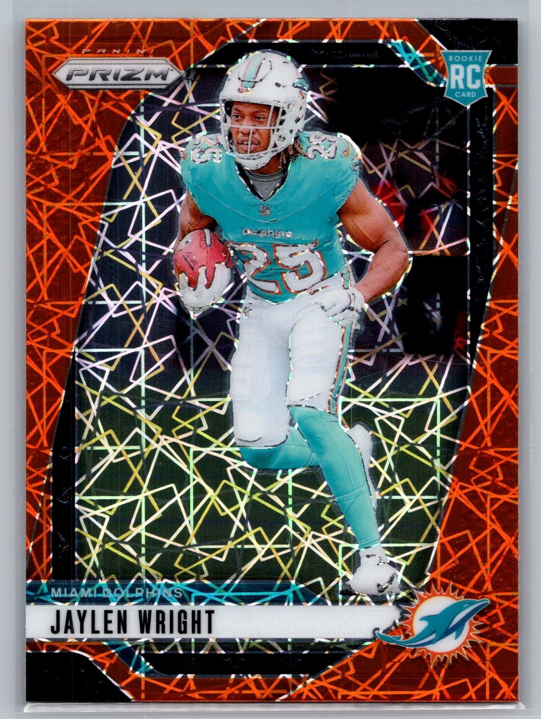 2024 Panini Prizm #348 Jaylen Wright RC Lazer