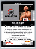 2025 Panini Contenders PFL Bellator Ink Silver #6 Tim Johnson Auto #'d 20/25