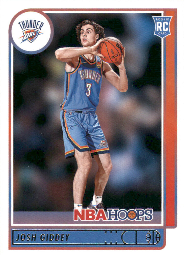 2021-22 Hoops #202 Josh Giddey RC - NM