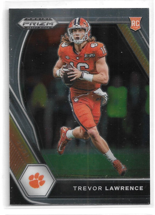 2021 Panini Prizm Draft Picks #106 Trevor Lawrence RC - NM