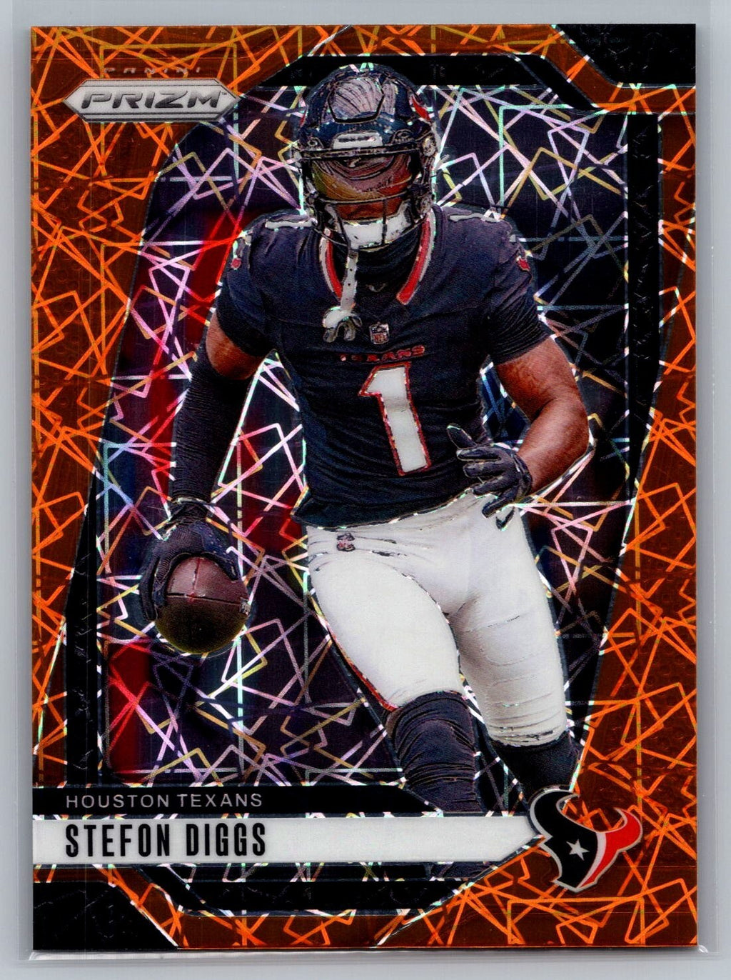 2024 Panini Prizm #114 Stefon Diggs Lazer