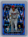 2024 Topps Chrome Blue Refractors #219 Nick Castellanos 25/150 - NM
