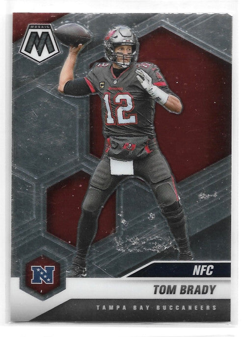 2021 Panini Mosaic #201 Tom Brady NFC