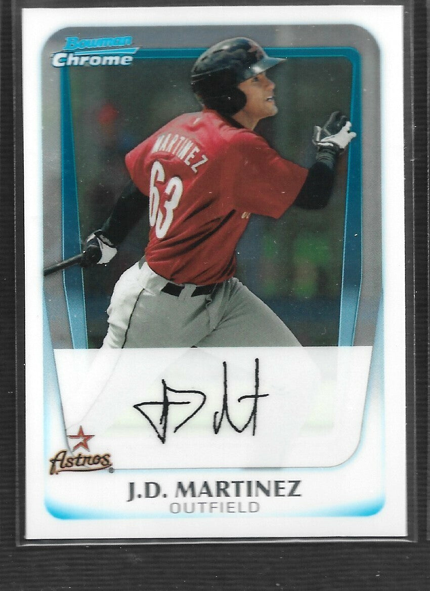 2011 Bowman Chrome Prospects #BCP92 J.D. Martinez