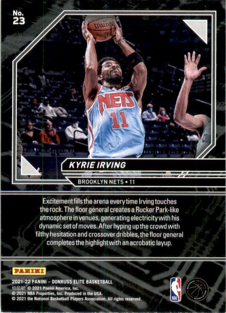 2021-22 Elite Power Formulas #23 Kyrie Irving - NM