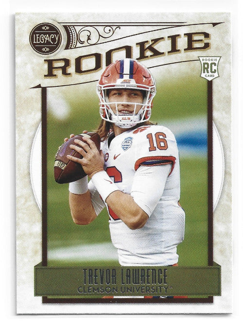 2021 Panini Chronicles Draft Picks Legacy Rookies #358 Trevor Lawrence - NM