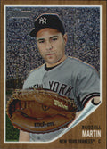2011 Topps Heritage Chrome Refractors #C7 Russell Martin 14/562 - NM