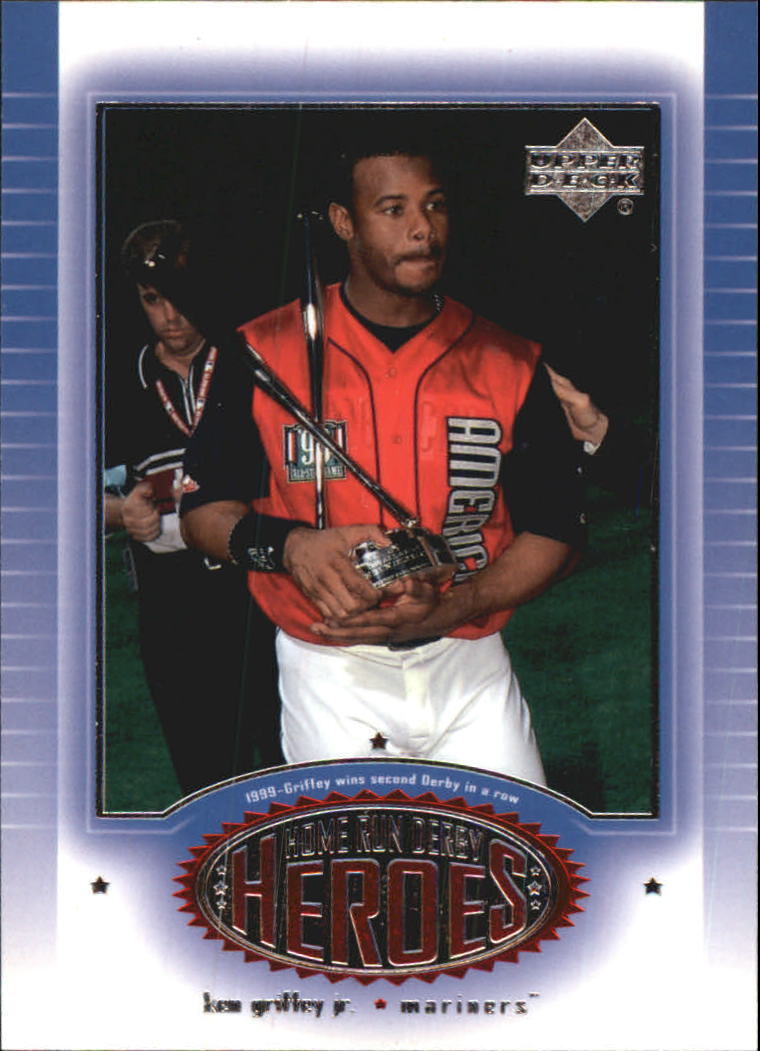 2001 Upper Deck Home Run Derby Heroes #HD6 Ken Griffey Jr. 99 - NM
